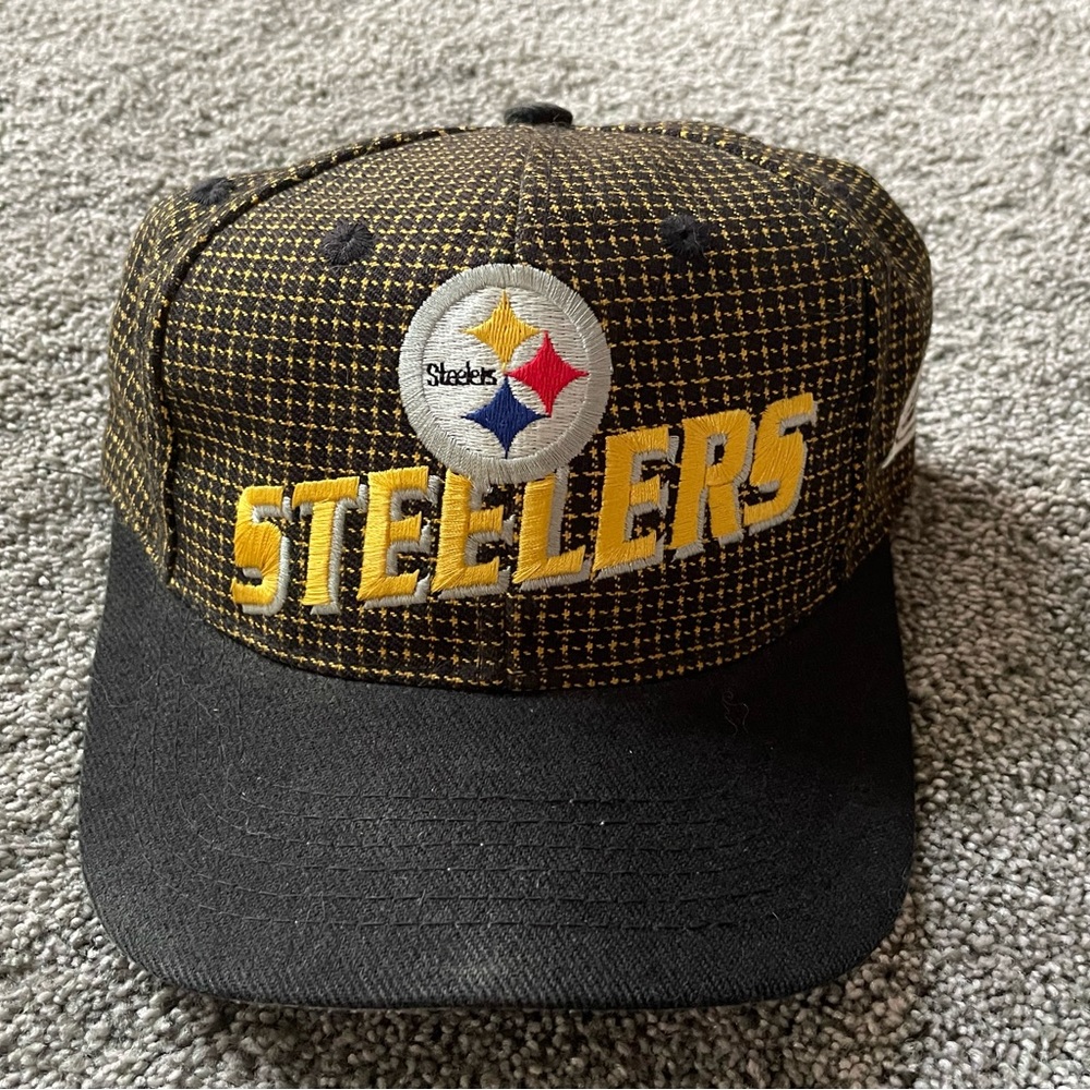 Vintage Pro Line NFL Pittsburgh Steelers Adjustable Hat Cap Boys Size